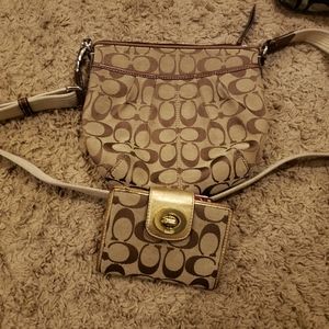 Coach Crossbody w/ wallet